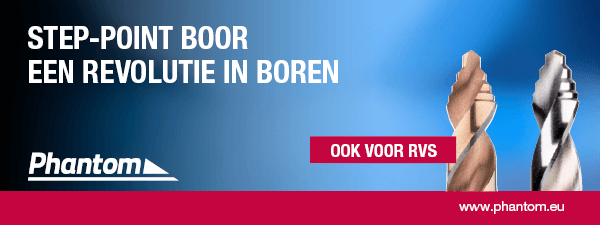 Phantom step-point boor